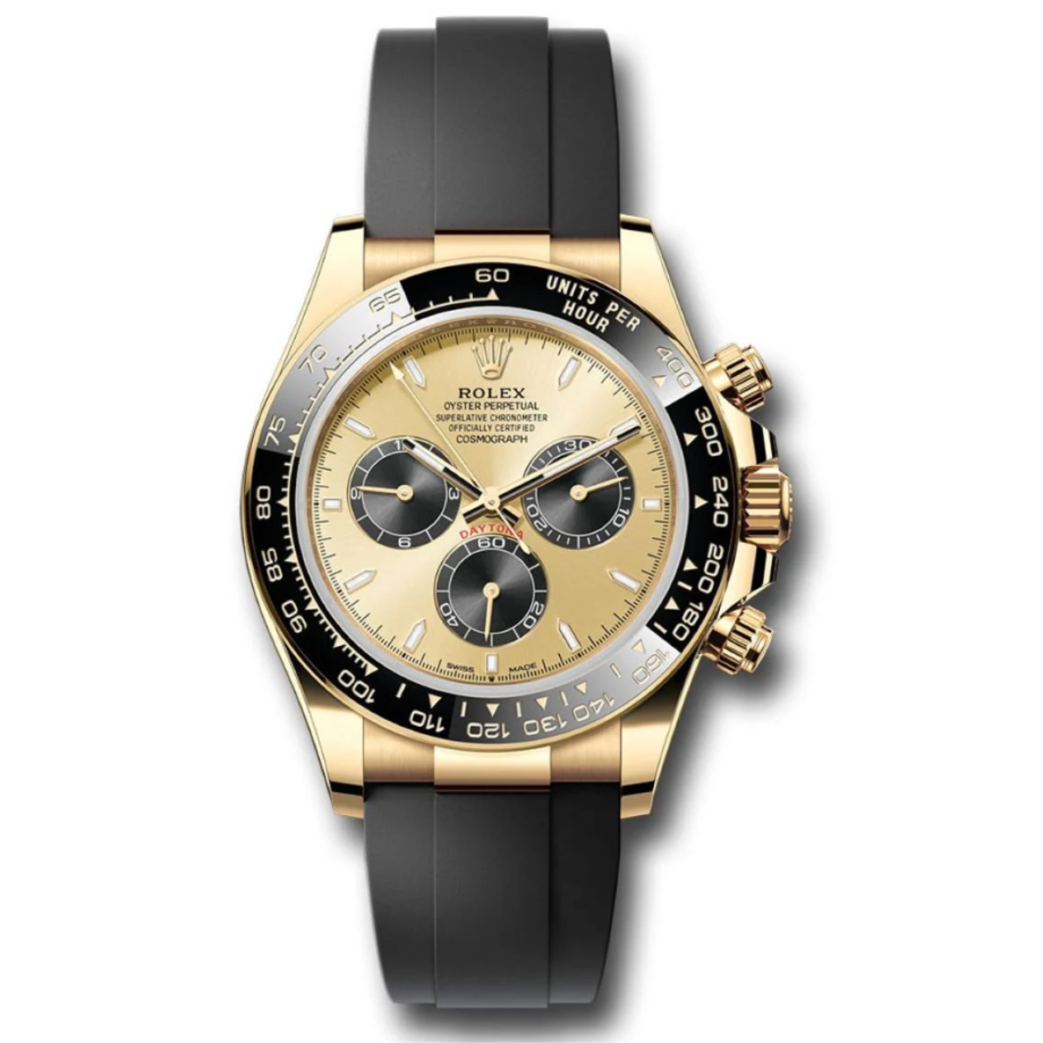 Rolex Daytona Yellow Gold Golden Black Dial 126518